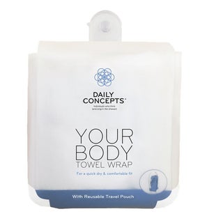 Daily Concepts Your Body Towel Wrap White DC22