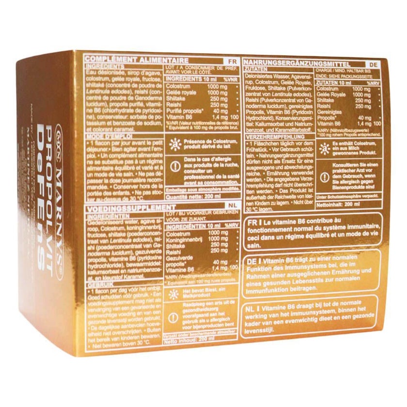 Marnys Propolvit Defens Vials 10ml, Pack of 20's