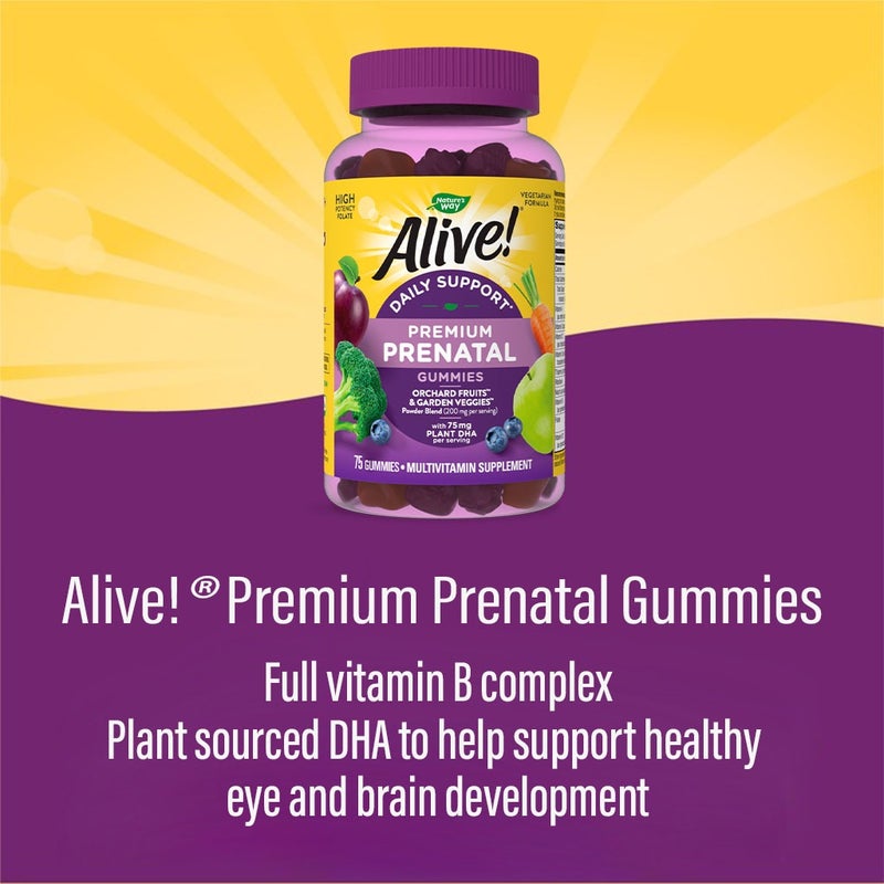 Alive Prenatal Multivitamin Gummies 75's