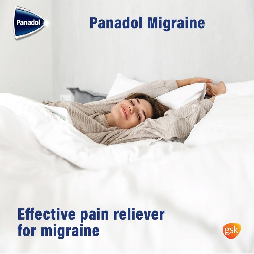 Panadol Migraine Caplets, Pack of 24's