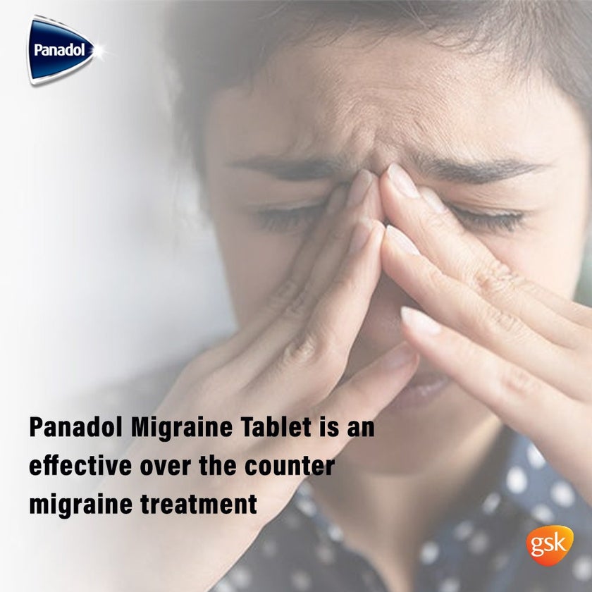 Panadol Migraine Caplets, Pack of 24's