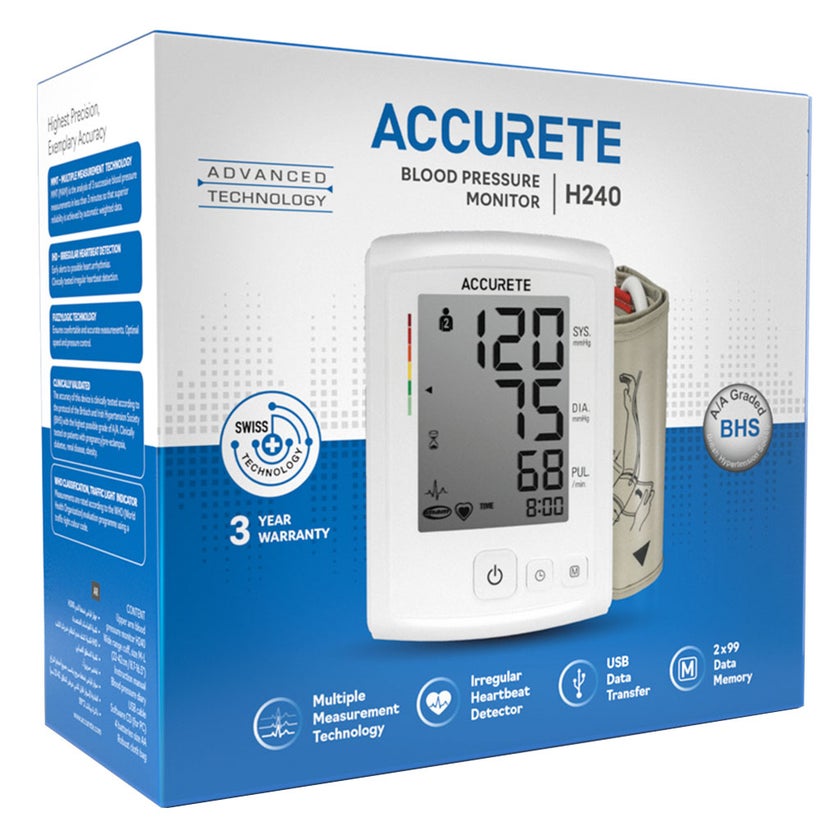 Accurete Blood Pressure Monitor H240