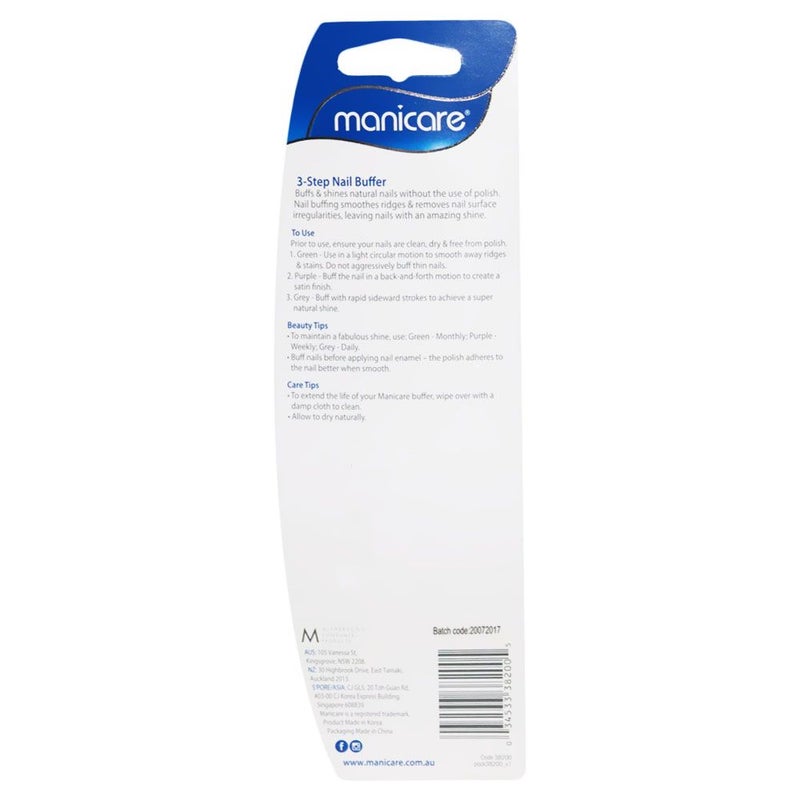 Manicare 3-Step Nail Buffer