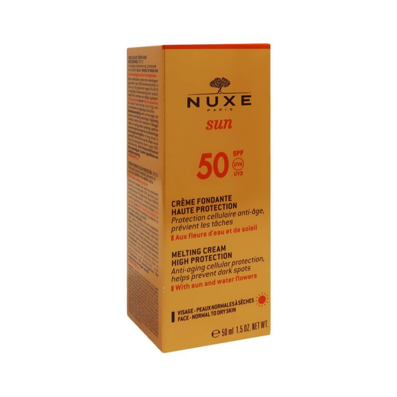 Nuxe Sun SPF50 High Protection Melting Cream 50 mL