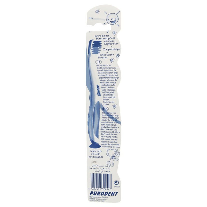 Purodent Child Soft Assorted Toothbrush 1's