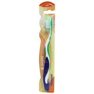 Purodent X-Shape Professional Soft Assorted Toothbrush 1's