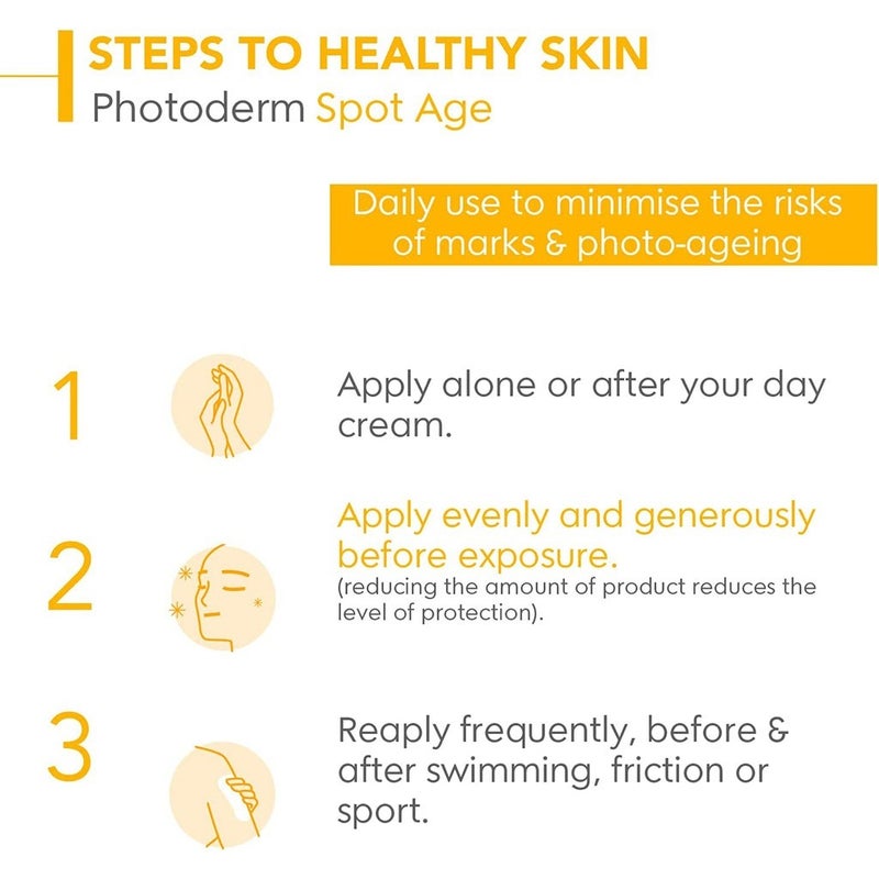 Bioderma Photoderm Spot-Age SPF50+ Antispot & Antioxidant Sunscreen Gel-Cream 40 mL