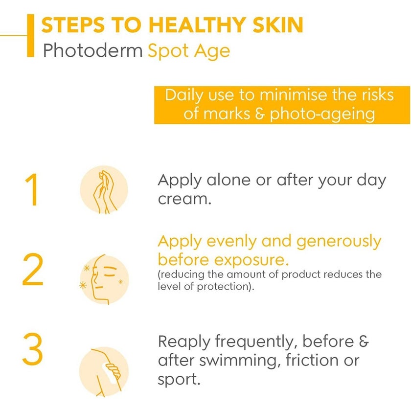 Bioderma Photoderm Spot-Age SPF50+ Antispot & Antioxidant Sunscreen Gel-Cream 40ml