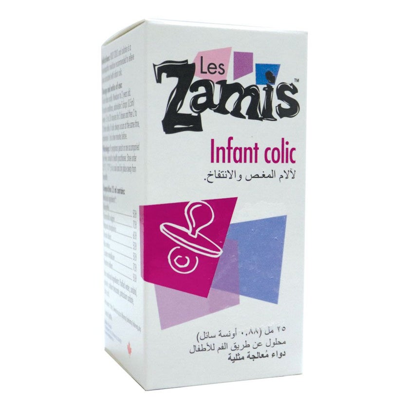 Les Zamis Infant Colic Oral Solution Drops 25ml