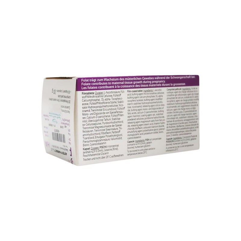 Denk Prenatal + DHA Tablets 30's & Capsules 30's