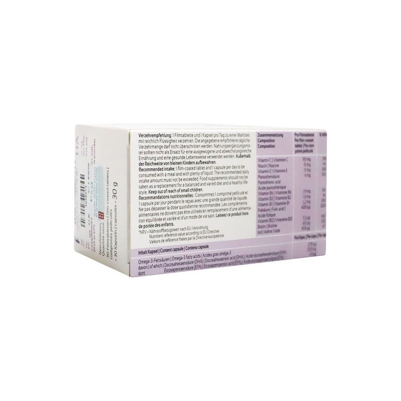 Denk Prenatal + DHA Tablets 30's & Capsules 30's