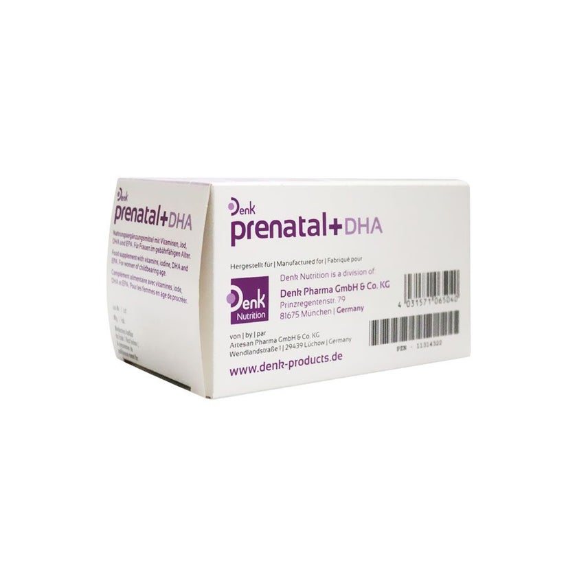 Denk Prenatal + DHA Tablets 30's & Capsules, Pack of 30's