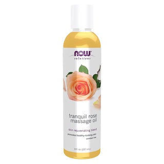 Now Solutions Tranquil Rose Massage Oil For Healthy Skin 237ml