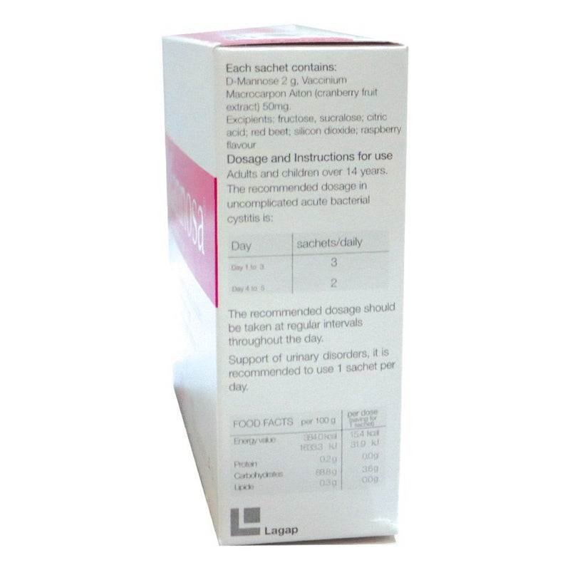 D Mannosa Oral Sachets 4 g 14's