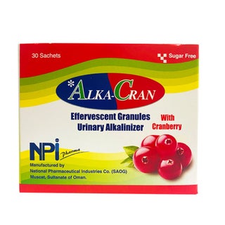 Alka-Cran Effervescent Granules Sachet 4.25 g 30's