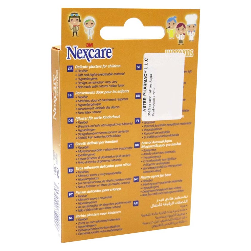3M Nexcare Happy Kids Plasters Professions, Pack of 20's