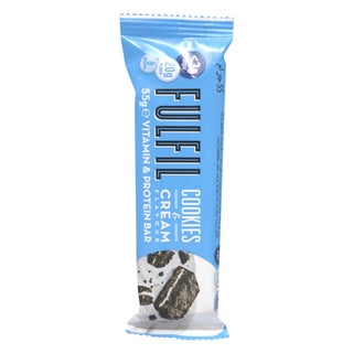 Fulfil Vitamin and Protein Cookies and Cream Protein Bar 55 g