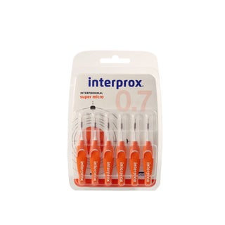Interprox Interproximal Super Micro 0.7 Interdental Brush 6's