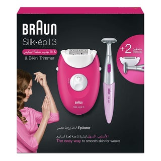 Braun Silk Epil 3 SE 3-420 Epilator & Bikini Trimmer
