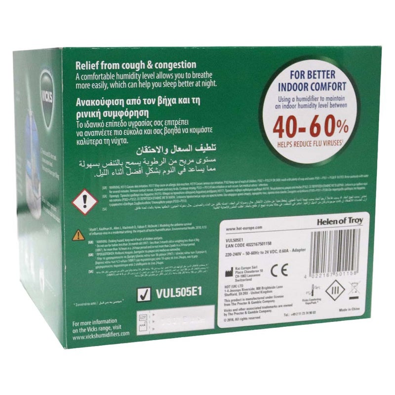 Vicks Personal Humidifier VUL505