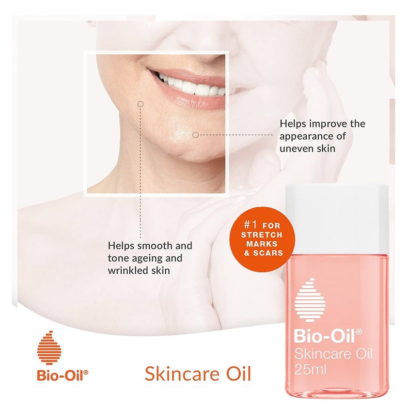 Bio-Oil Moisturising Skincare Oil For Scars & Stretch Marks 25ml