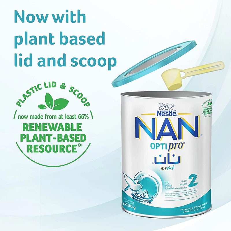 Nestle NAN Optipro Stage 2 Infant Milk Formula For 6 To 12 Months 400g