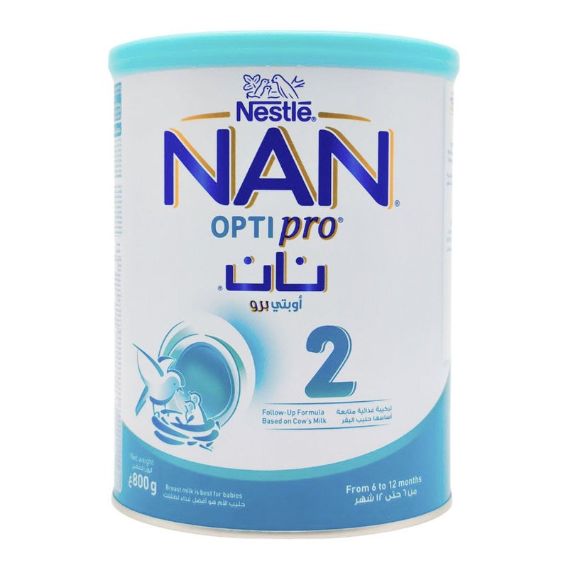 Nestle NAN Optipro Stage 2 Infant Milk Formula For 6 To 12 Months 800g