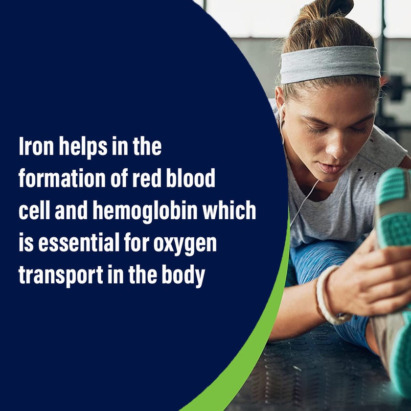 Eirofer CR Controlled Release Iron 30mg Tablets, Pack of 20's