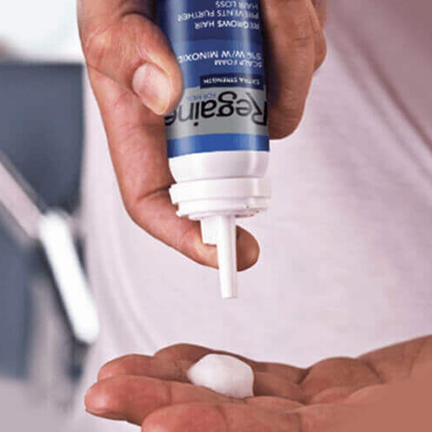 Regaine For Men 5% Extra Strength Hair Foam 73ml, Pack of 3's