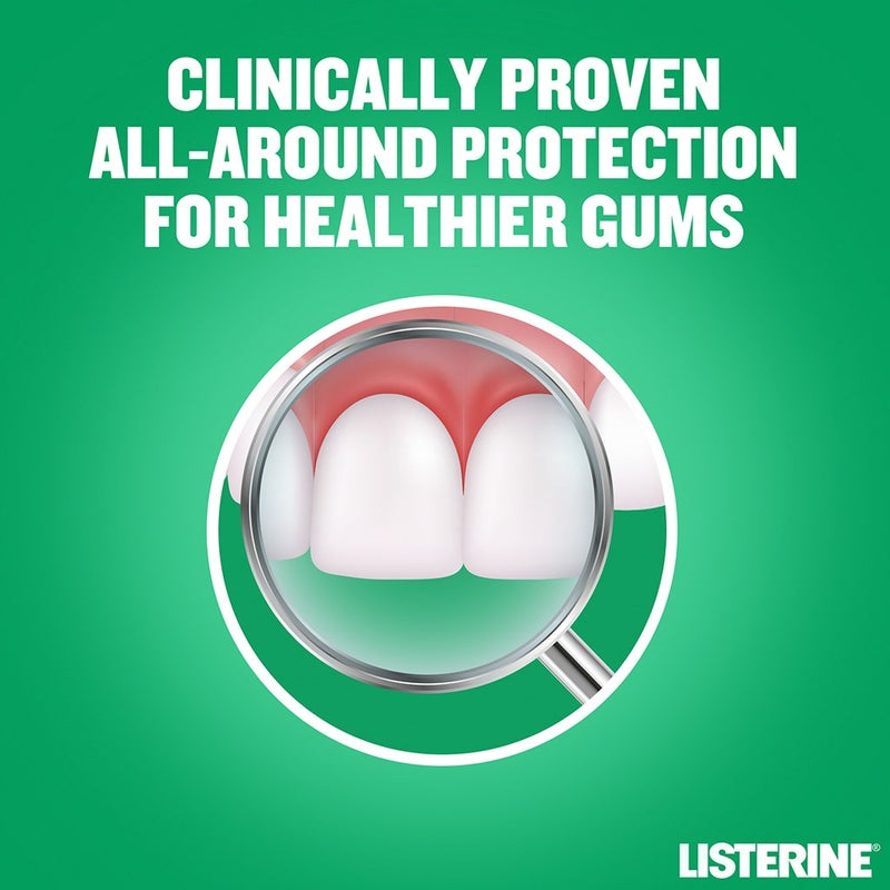Listerine Total Care Gum Protect Mild Taste Mouthwash With Zero Alcohol 500ml 