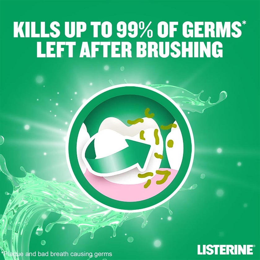 Listerine Total Care Gum Protect Mild Taste Mouthwash With Zero Alcohol 500ml 