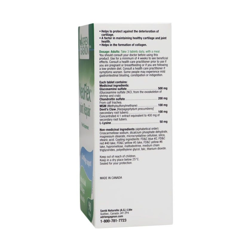 Adrien Gagnon NeoFlex Joint Repair Tablets, Pack of 90's
