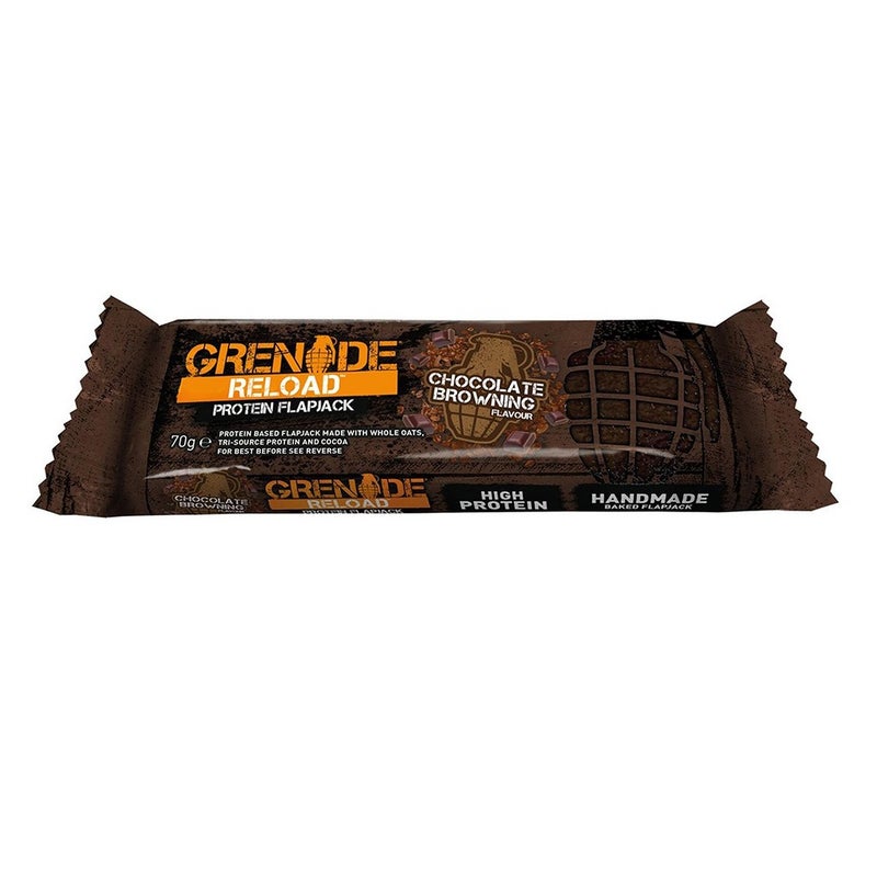 Grenade Reload Protein Flapjack Chocolate Browning 70 g 1's