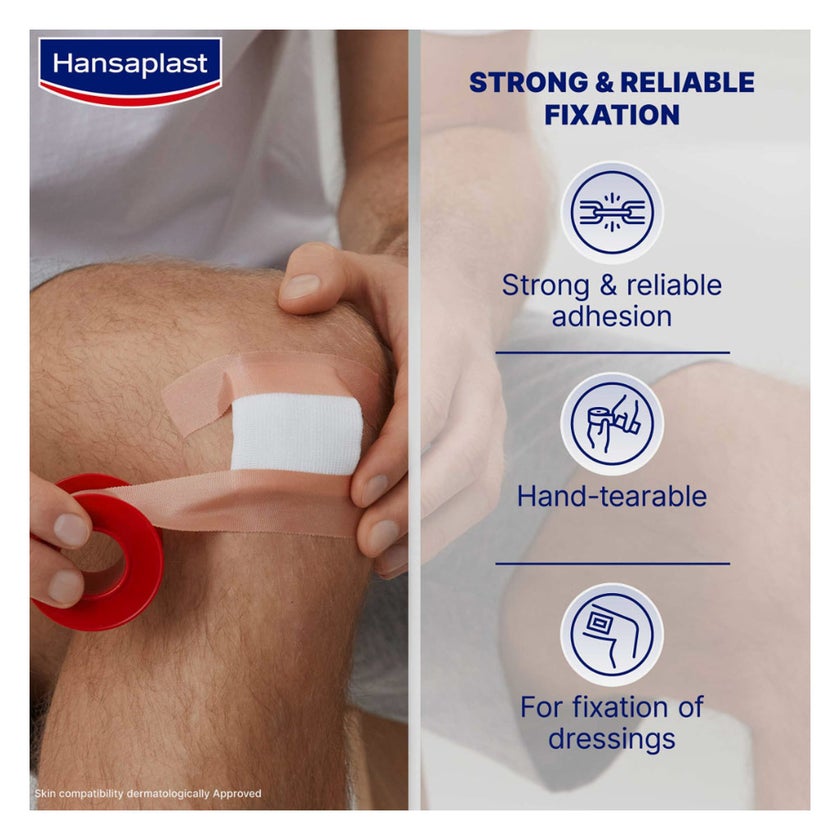 Hansaplast Classic Fixation Tape 5m x 2.5cm