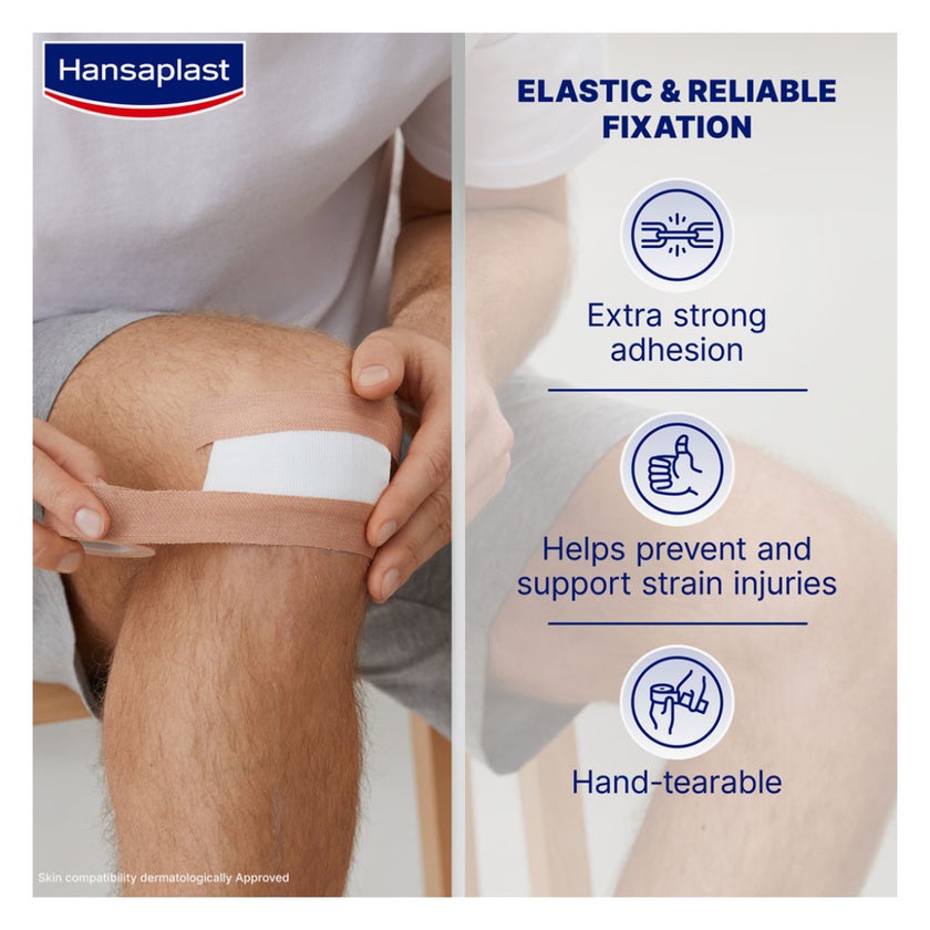 Hansaplast Classic Fixation Tape 5m x 2.5cm