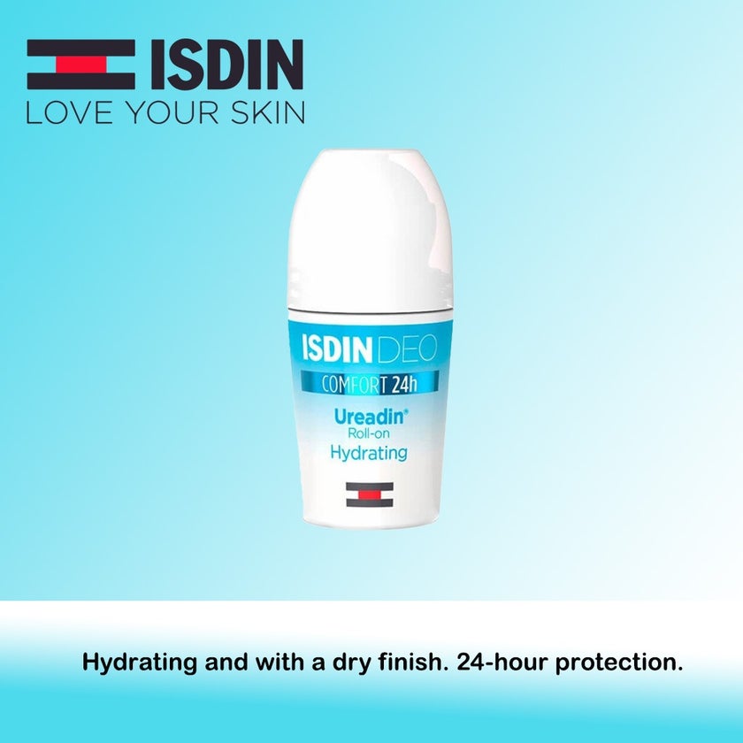 Isdin Deo Ureadin Comfort 24 Hour Hydrating Ureadin Roll On 50ml