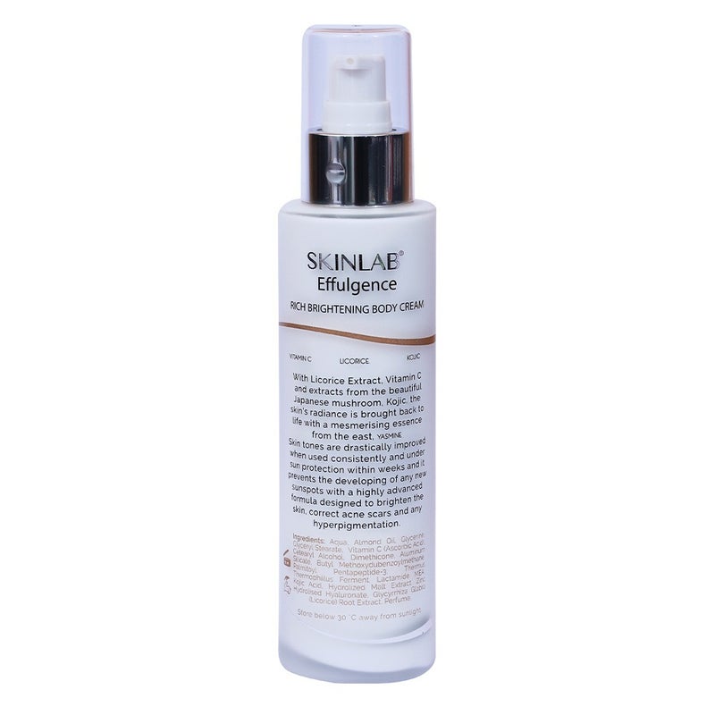 Skinlab Effulgence Rich Whitening Body Cream 120 g
