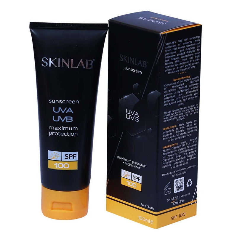Skinlab UVA/UVB SPF100 Sunscreen 100 mL