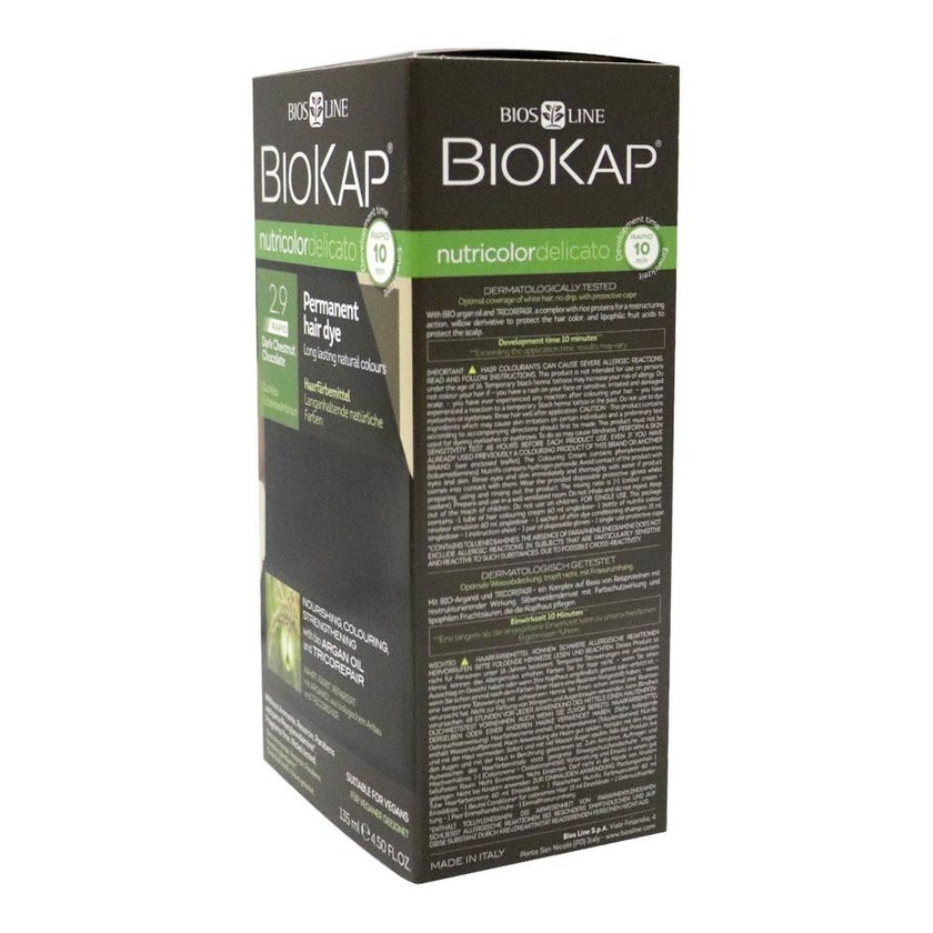 Biokap Nutricolor Delicato Rapid 2.9 Dark Chestnut Chocolate 135ml