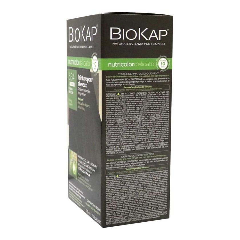 Biokap Nutricolor Delicato Rapid 5.34 Honey Chestnut 135ml