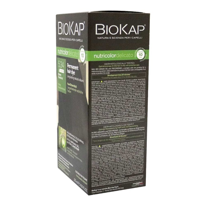 Biokap Nutricolor Delicato Rapid 5.34 Honey Chestnut 135ml