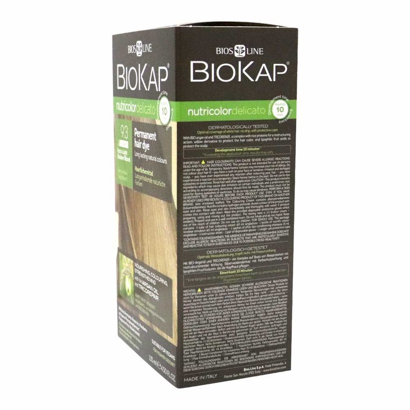 Biokap Nutricolor Delicato Rapid 9.3 Extra Light Golden Blond 135 mL