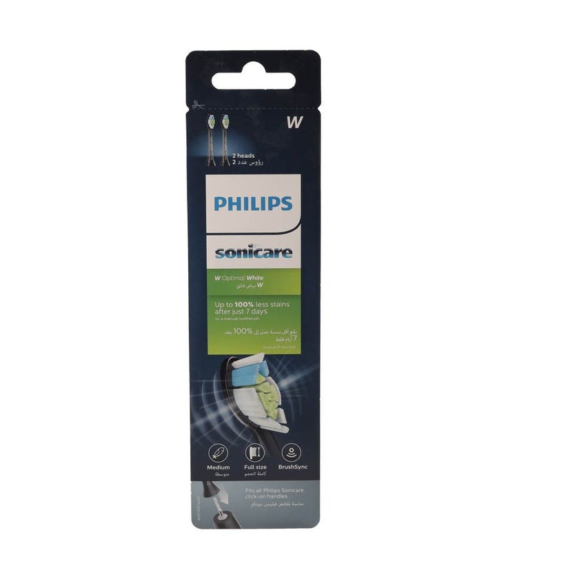 Philips Sonicare HX6062 Diamond Clean Brush Heads Black, Pack of 2's