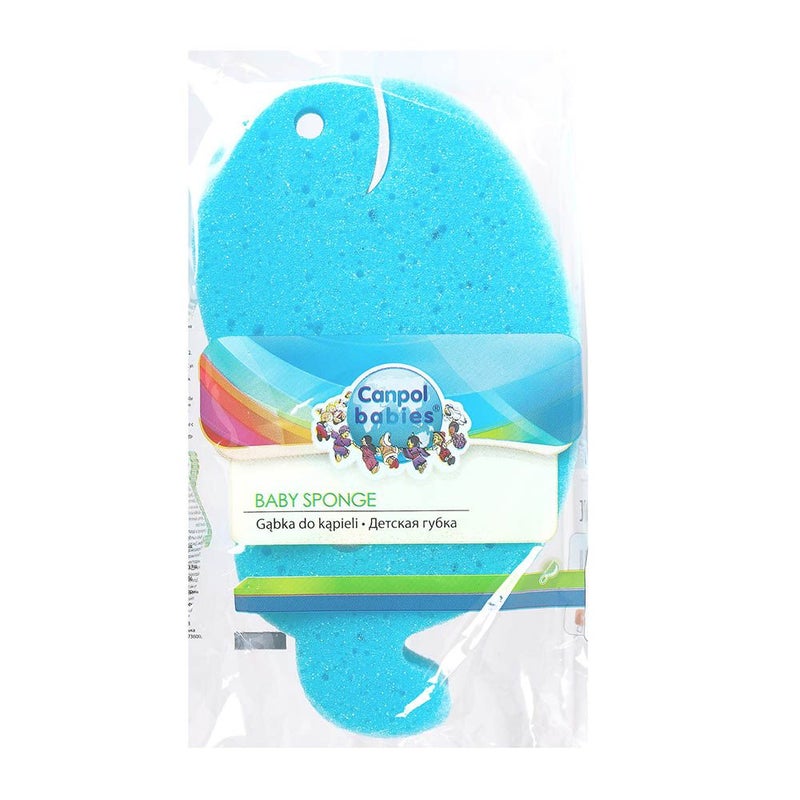 Canpol Babies Animal Shape Baby Bath Sponge Blue 43/104