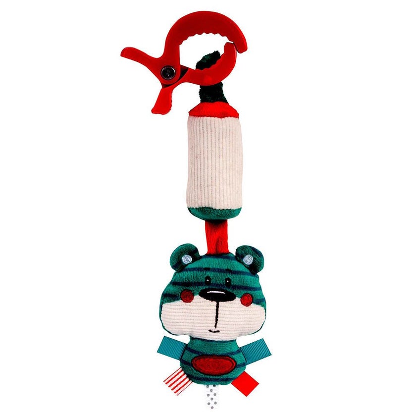 Canpol Babies Baby Toy Jungle Pals Soft Hanging with Chime Tone Blue 68/043