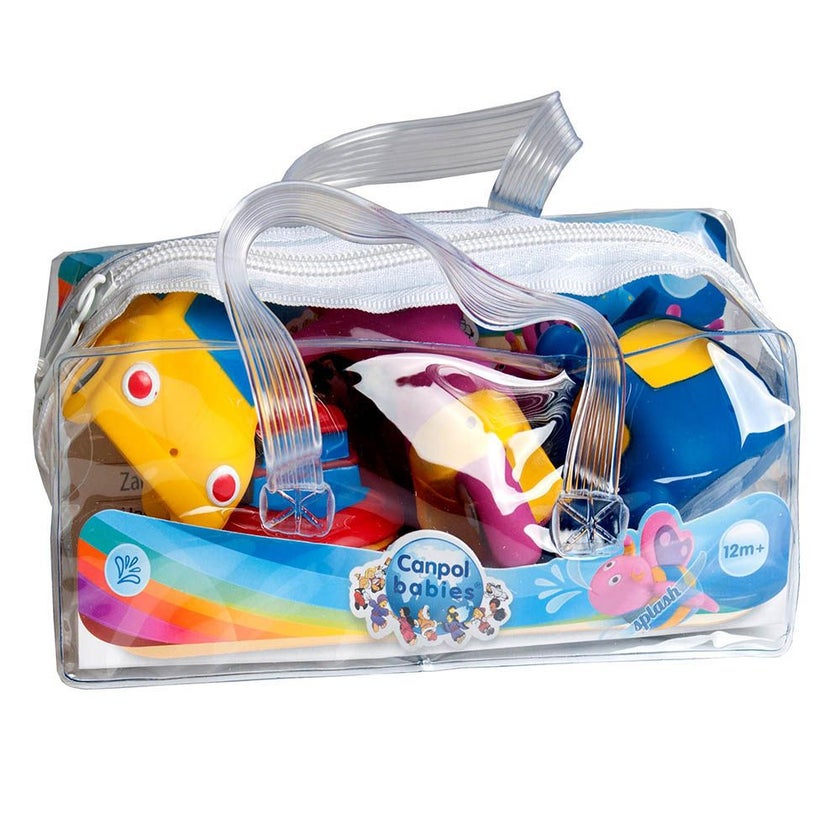 Canpol Babies Baby Toy Set for Play and Bathing Transport, Pack of 4's - 2/996