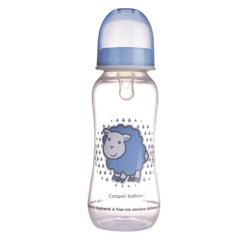 Canpol Babies Happy Farm Sheep Design Baby Feeding Bottle 250 mL 59/200