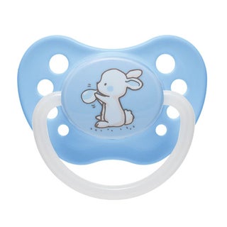 Canpol Babies Little Cutie Orthodontic Silicone Soother Blue 0-6 Months 23/262