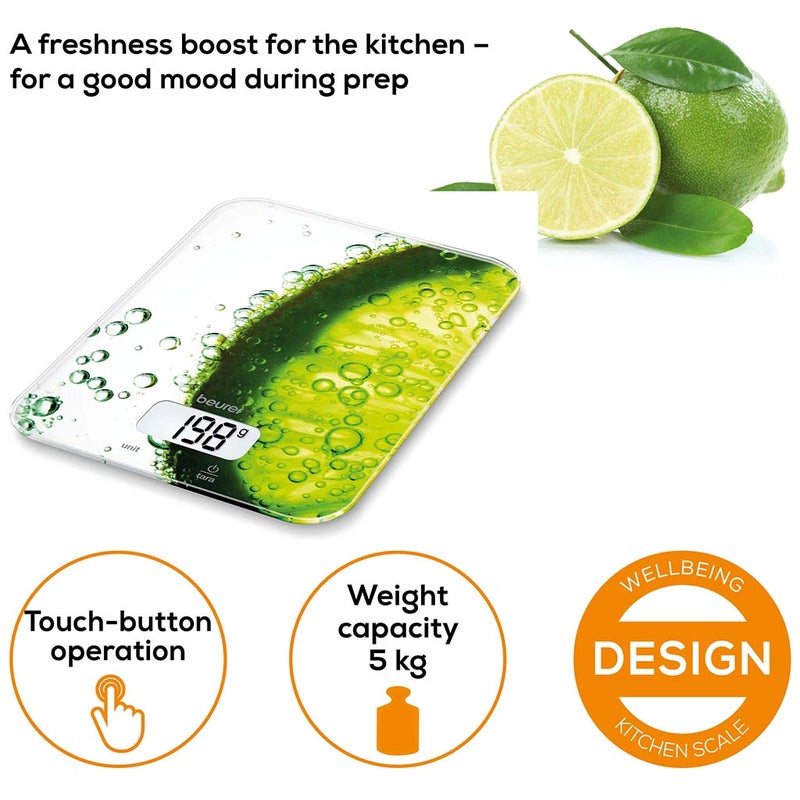 Beurer GS300 Digital Glass Scale and KS19 Kitchen Scale Bundle Pack