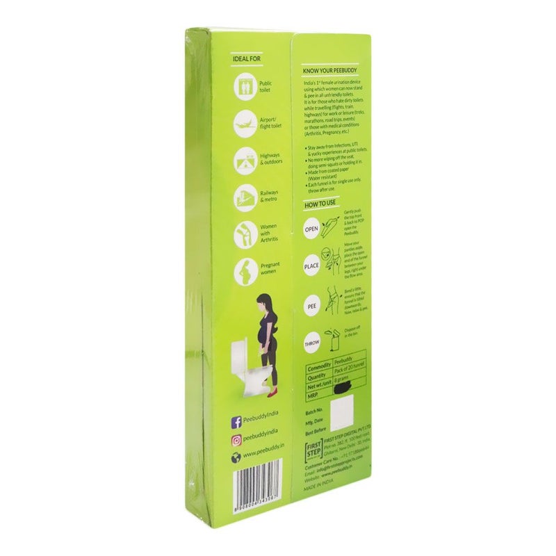 Pee-Buddy Portable Female Urination Device 20's